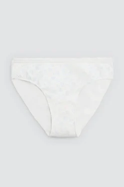 Pack de 2 bragas midi estampadas pastel tonos azules
