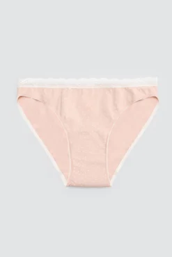Pack de 2 bragas mini estampadas pastel tonos rosa