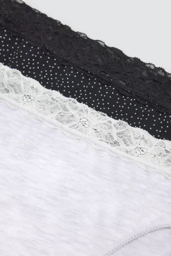 Pack de 2 bragas mini estampadas