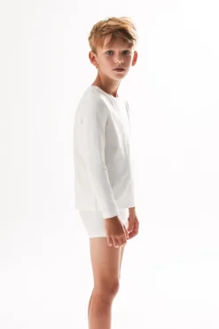 Pack de 2 bóxers de niño algodón blancos