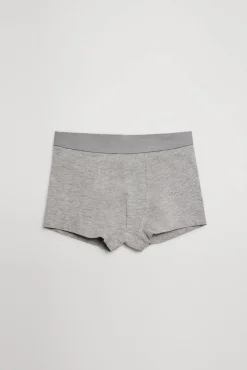 Pack de 2 bóxers de niño algodón marino y gris