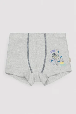 Pack de 2 bóxers infantiles estampado astronautas