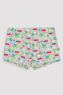 Pack de 2 bóxers infantiles estampado dinosaurios