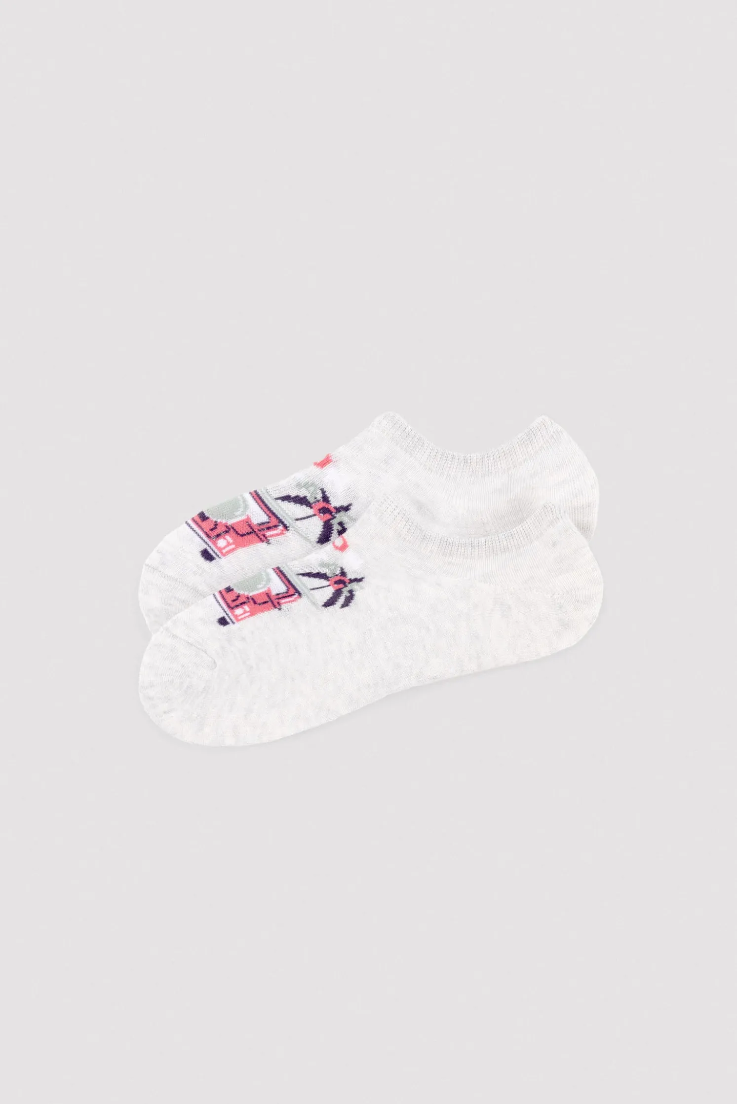 Pack de 3 calcetines pinkies estampados