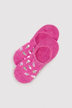 Pack de 4 calcetines pinkies estampados verano