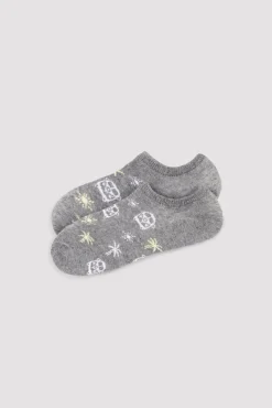 Pack de 4 calcetines pinkies estampados colores