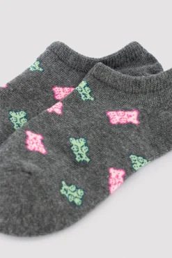 Pack de 4 calcetines pinkies estampados foodie