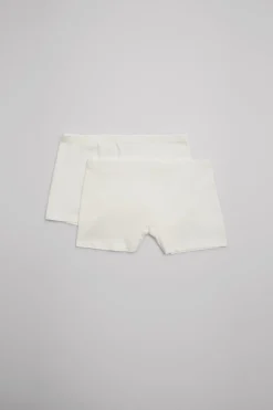 Pack de 2 culottes juveniles blanco