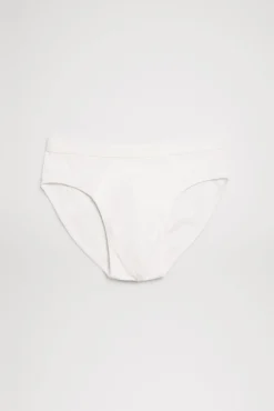 Pack de 2 slips juveniles algodón blancos