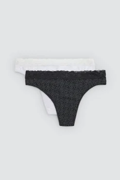 Pack de 2 tangas estampados