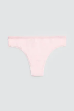 Pack de 2 tangas estampados tonos rosas