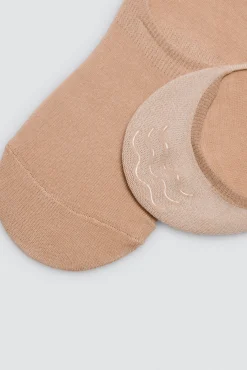 Pack 3 pinkies unisex beige