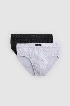 Pack 2 slips estampados elementos minimal