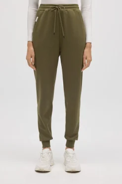 Pantalón jogger fluido verde