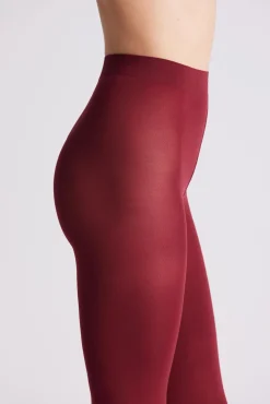 Panty básico 70 denier granate
