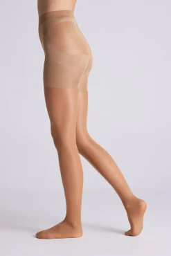 Panty reductor 40 denier beige