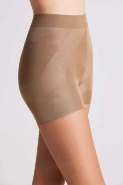 Panty reductor 20 denier marrón