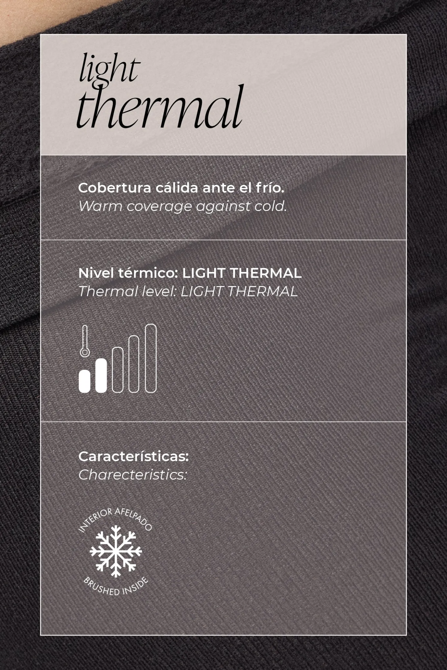Panty térmico 140 denier verde botella