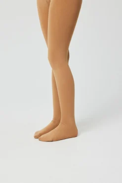 Panty térmico infantil 140 denier camel