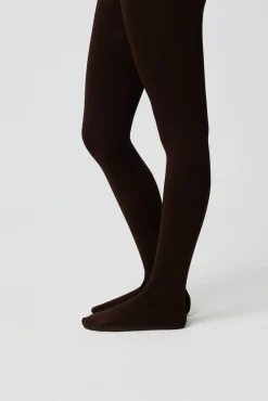 Panty térmico infantil 140 denier marrón