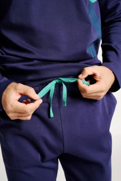 Pijama hombre estampado líneas | MUYDEMI
