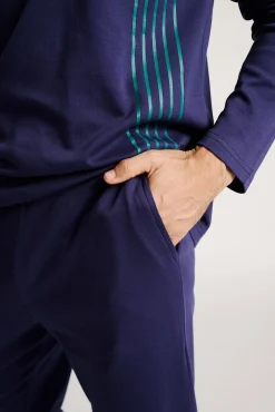 Pijama hombre estampado líneas | MUYDEMI