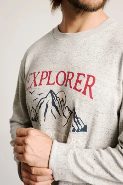 Pijama hombre largo pantalón cuadros Explorer | MUYDEMI
