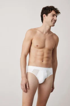Slip transpirable blanco