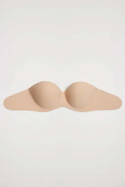Sujetador adhesivo con push-up ligero nude