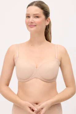 Sujetador capacidad con aro con relleno Mary nude