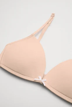 Sujetador clásico copa A nude