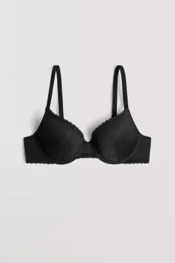 Sujetador push-up negro