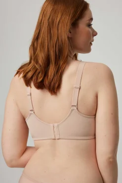 Sujetador reductor con espalda anatómica y reforzada nude