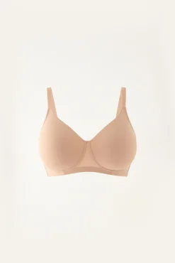Sujetador reductor nomarks Aura sin aro sin relleno nude | Paula Echevarría