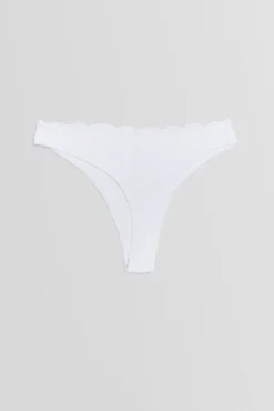Tanga lencero blanco