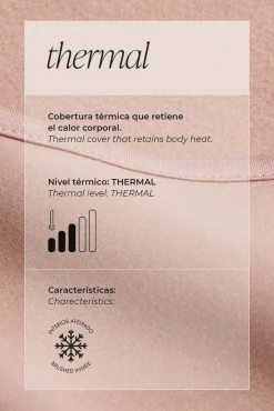 TÉRMICO Body manga larga negro cuanto mide de largo