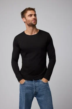 TÉRMICO Camiseta control de temperatura manga larga negro