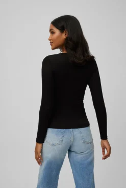 TÉRMICO Camiseta control de temperatura manga larga negro