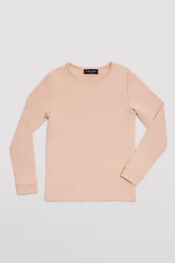 TÉRMICO Camiseta infantil manga larga nude