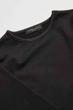 TÉRMICO Camiseta infantil manga larga negra