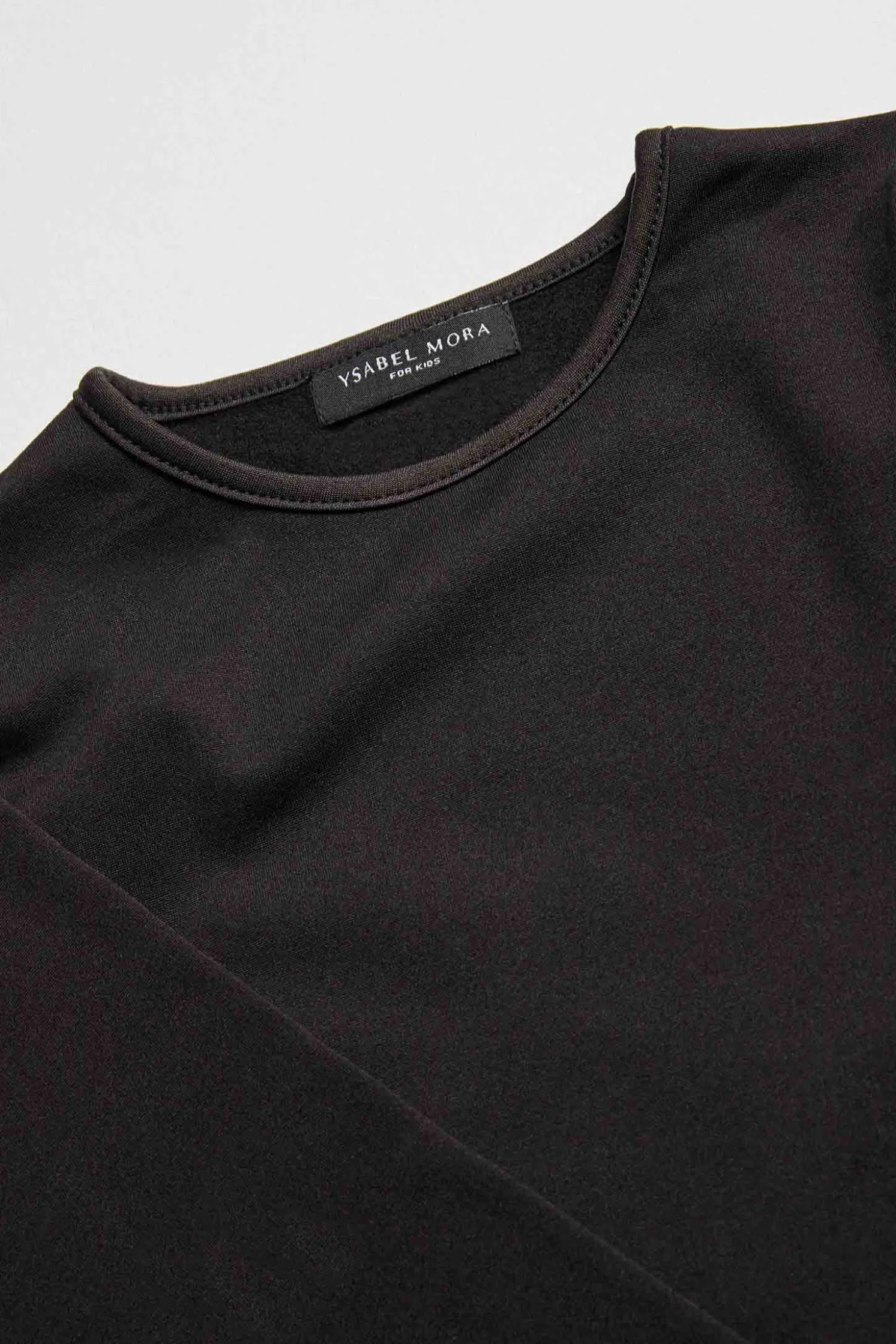 TÉRMICO Camiseta infantil manga larga negra