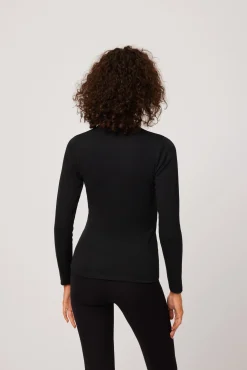 TÉRMICO LIGERO Camiseta algodón manga larga negro