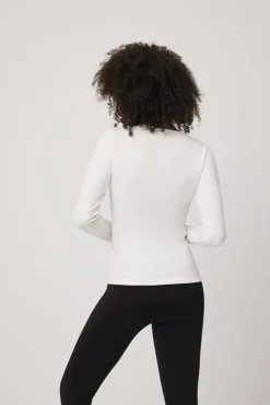 TÉRMICO LIGERO Camiseta algodón manga larga blanco
