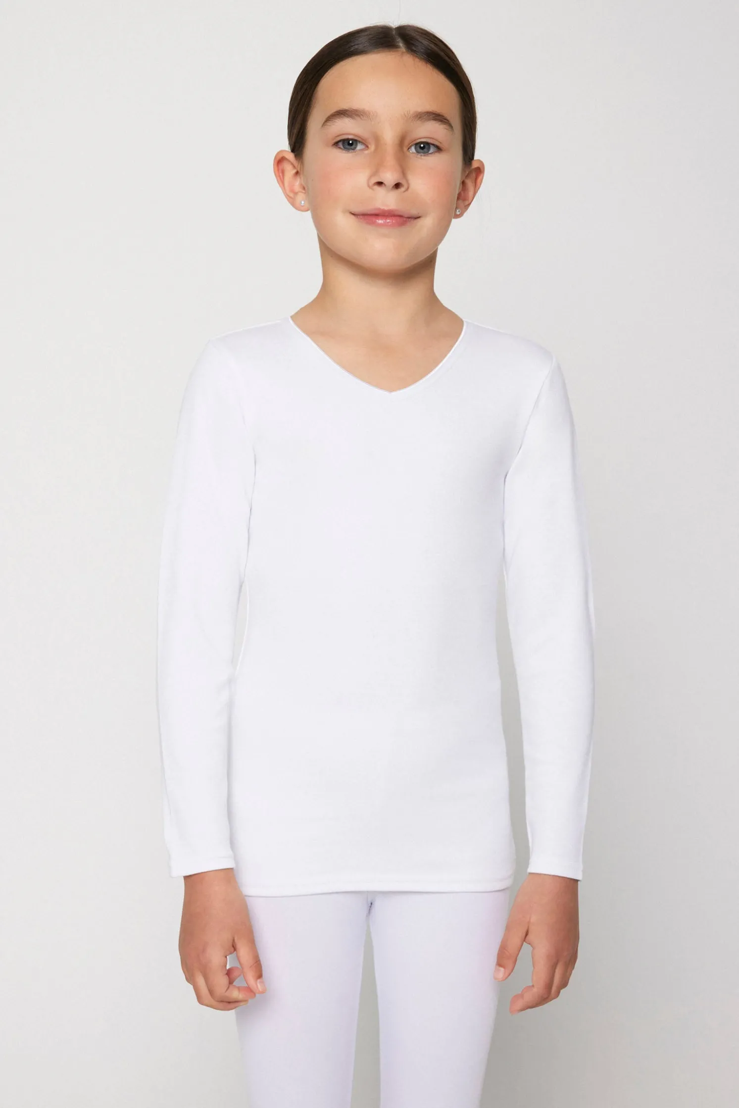 TÉRMICO LIGERO Camiseta algodón infantil manga larga