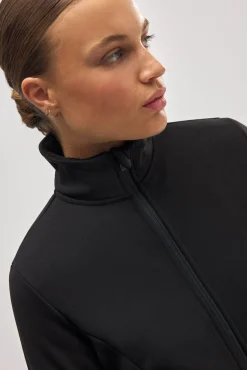 ULTRA TÉRMICO Chaqueta ajustada deportiva negra