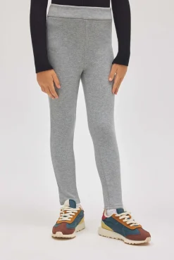 ULTRA TÉRMICO Leggings niña afelpado polar gris