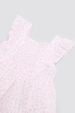 Vestido bebé sin mangas estampado floral